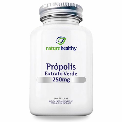 PRÓPOLIS EXTRATO VERDE 250MG c/ 60 NATURE HEALTHY