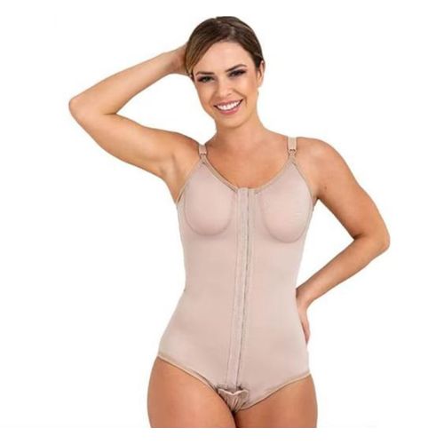 Macaquinho de Emana Cinta Body Pós Cirúrgico Lipoaspiração Abdominoplastia com Colchetes Cavado - New Form GG Macaquinho de Emana Cinta Body Pós Cirúrgico Lipoaspiração Abdominoplastia com Colchetes Cavado - New Form GG