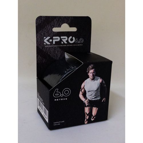 Bandagem Elástica Adesiva 6m X 5cm - PRETO - K-PRO Bandagem Elastica Adesiva 6M X 5CM - PRETO - K-PRO Bandagem Elástica Adesiva 6m X 5cm - PRETO - K-PRO Bandagem Elastica Adesiva 6M X 5CM - PRETO - K-PRO