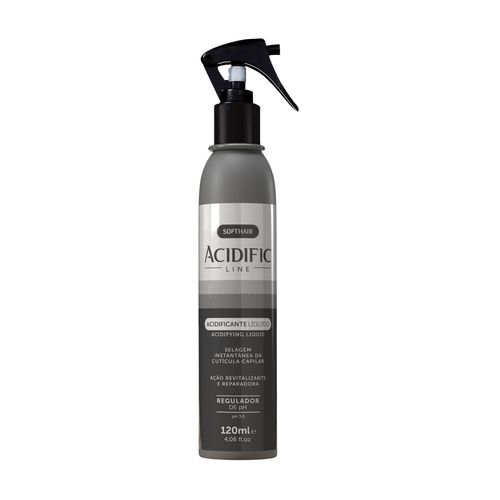 Acidificante Capilar Soft Hair 120ml Tratamento Regula Ph