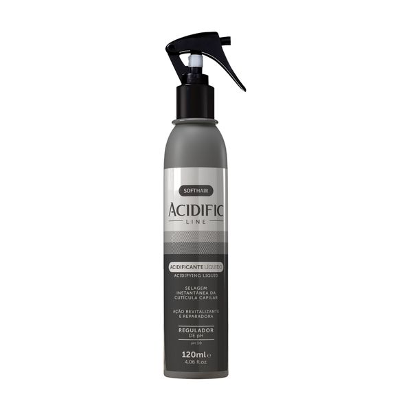 Acidificante Capilar Soft Hair 120ml Tratamento Regula Ph