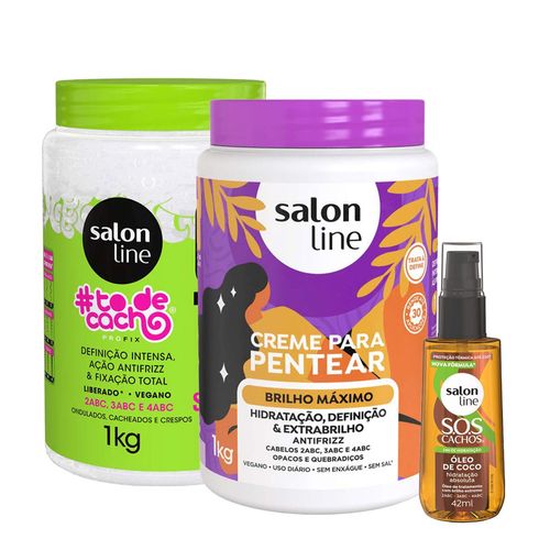 935390318-Kit-Salon-Line-Creme-Brilho-Maximo-1kg---Gelatina--To-De-Cacho-Super-Definicao-1kg---oleo-De-Coco-SOS-Cachos-42ml 935390318-Kit-Salon-Line-Creme-Brilho-Maximo-1kg---Gelatina--To-De-Cacho-Super-Definicao-1kg---oleo-De-Coco-SOS-Cachos-42ml