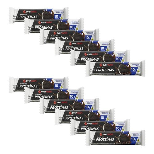 Kit-Barra-De-Proteina-Ever-Nutri-Cookies-40g-12-Unidades Kit-Barra-De-Proteina-Ever-Nutri-Cookies-40g-12-Unidades