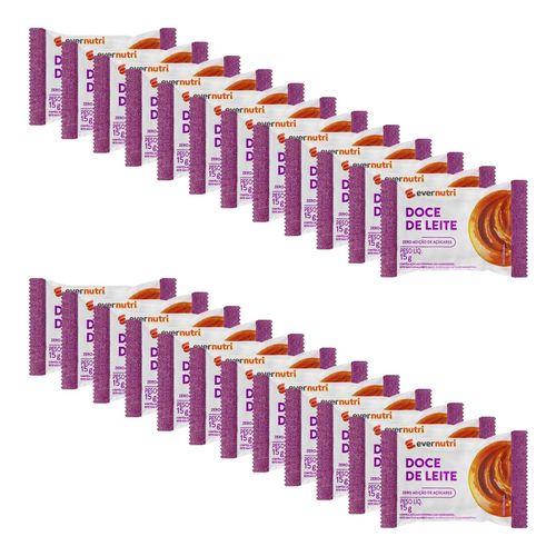 Kit-Doce-De-Leite-Ever-Nutri-15g-24-Unidades Kit-Doce-De-Leite-Ever-Nutri-15g-24-Unidades