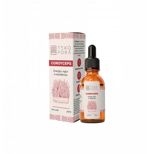 Extrato Cordyceps- Cordyceps Militaris- 30ml- Teko Porã sem sabor Extrato Cordyceps- Cordyceps Militaris- 30ml- Teko Porã sem sabor