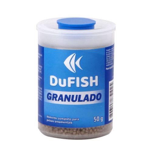 Kit Ração Alcon Dufish Granulado P/ Peixes Ornamentais 50g C/ 5 unidades