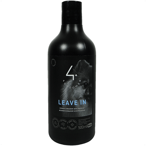 LEAVE IN 500ML 4 GROOMER PROFISSIONAL IBASA PARA CÃES E GATOS LEAVE IN 500ML 4 GROOMER PROFISSIONAL IBASA PARA CÃES E GATOS