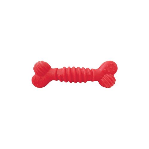 Brinquedo Osso Superbone Borracha Furacão Pet Nº1 P - Vermelho