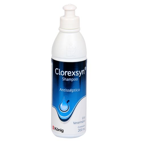 Shampoo Antisséptico Clorexsyn König 200ml Shampoo Antisséptico Clorexsyn König 200ml