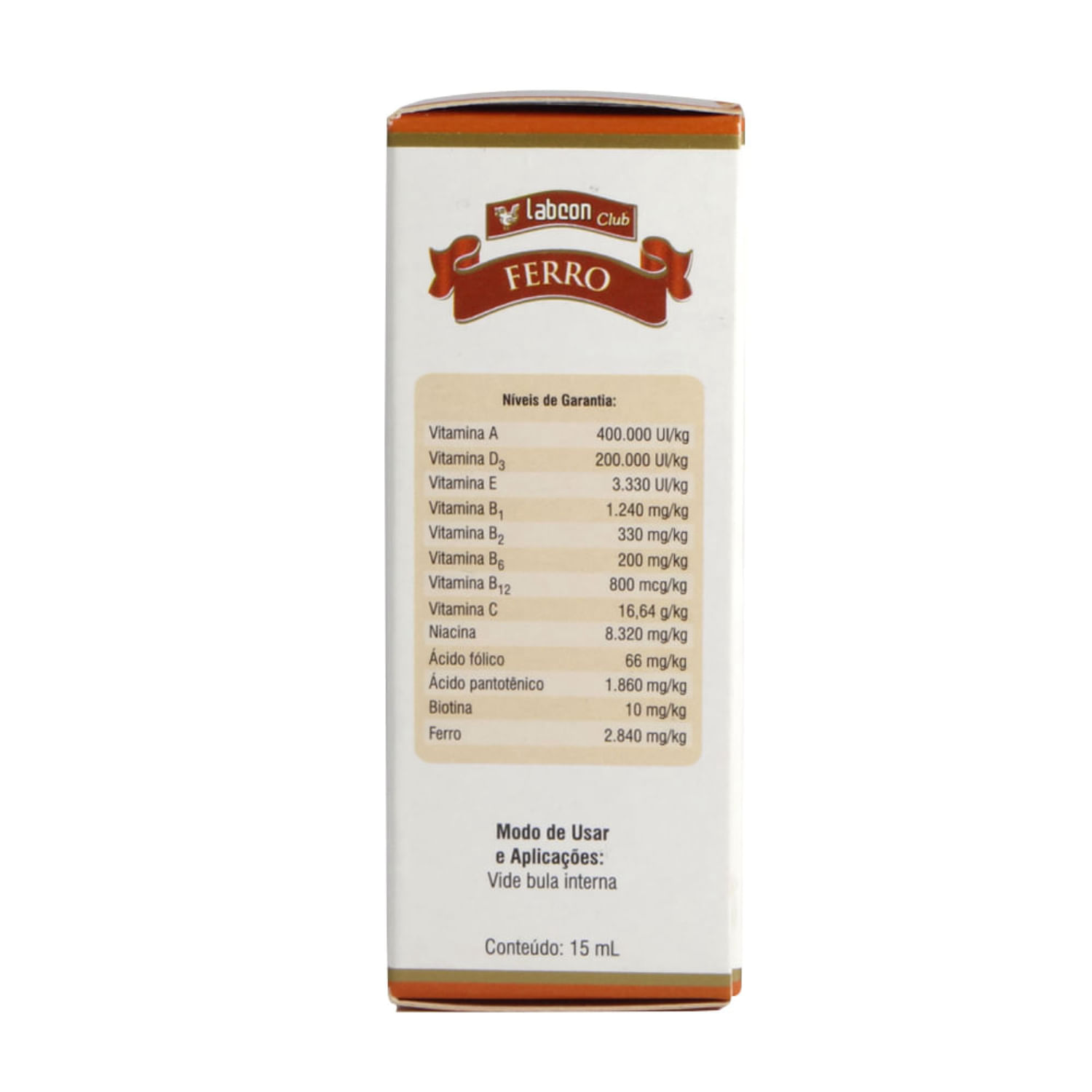 Suplemento Alcon Labcon Club Ferro 15ml