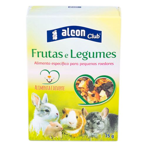 Ração Alcon Club Roedores Frutas e Legumes 75g Ração Alcon Club Roedores Frutas e Legumes 75g