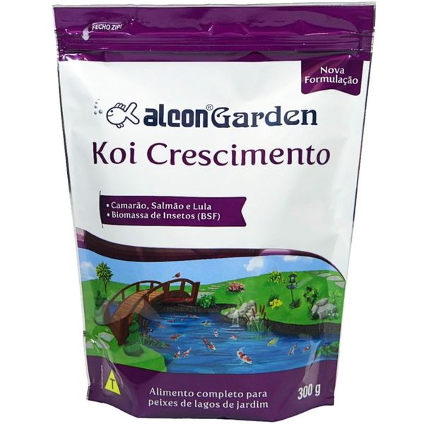 ALCON GARDEN KOI CRESCIMENTO 300G RAÇÃO PARA PEIXES
