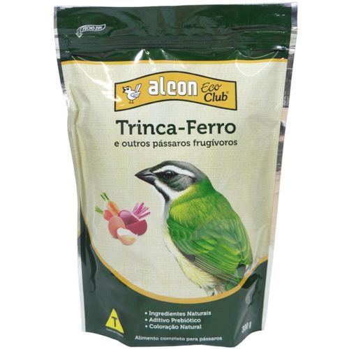 ALCON ECO CLUB TRINCA-FERRO 300G ALCON ECO CLUB TRINCA-FERRO E OUTROS PÁSSAROS FRUGÍVOROS 300G