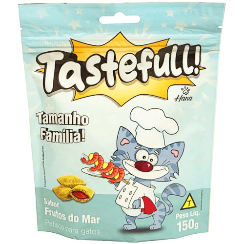 Hana Tastefull Nuggets Para Gatos Frutos do Mar 150g Hana Tastefull Nuggets Para Gatos Frutos do Mar 150g