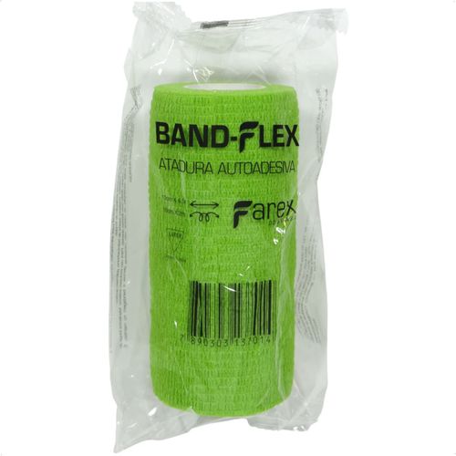 ATADURA 10 CM VERDE CLARO BAND-FLEX AUTOADESIVA PARA ANIMAIS