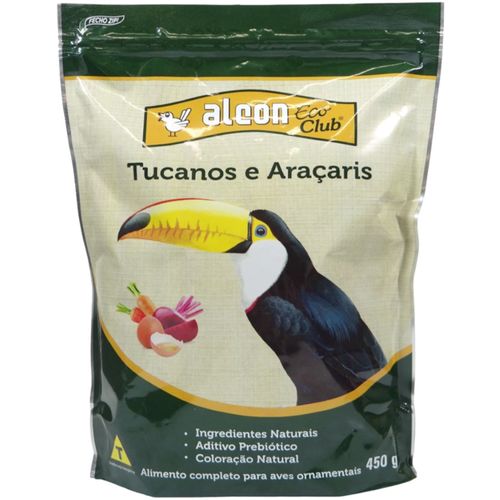 ALCON ECO CLUB TUCANOS E ARAÇARIS 450G RAÇÃO PARA AVES ALCON ECO CLUB TUCANOS E ARAÇARIS 450G RAÇÃO PARA AVES