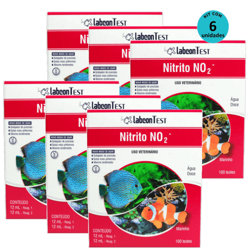 Kit 6 Alcon Labcon Nitrito