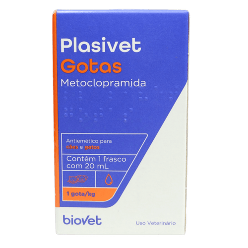 Antiemético Plasivet Biovet 20ml Antiemético Plasivet Biovet 20ml