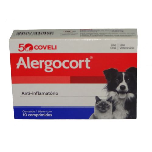 Alergocort Coveli c/ 10 Comprimidos