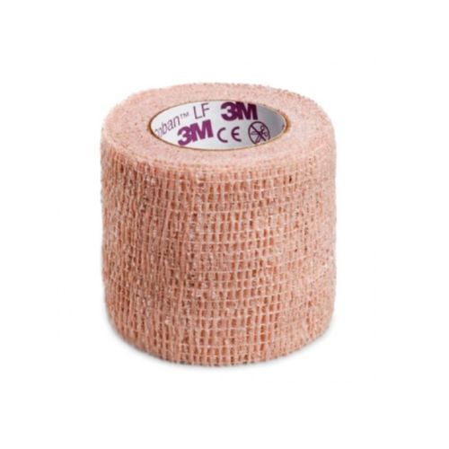 Bandagem elástica autoaderente Coban 75mm X 4,5m - 3M Bandagem elástica autoaderente Coban 75mm X 4,5m - 3M