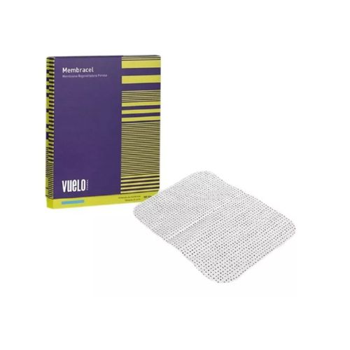 Curativo Membracel 10x7,5cm Poros Médios 1-2mm Membrana Regeneradora - Vuelo Curativo Membracel 10x7,5cm Poros Médios 1-2mm Membrana Regeneradora - Vuelo