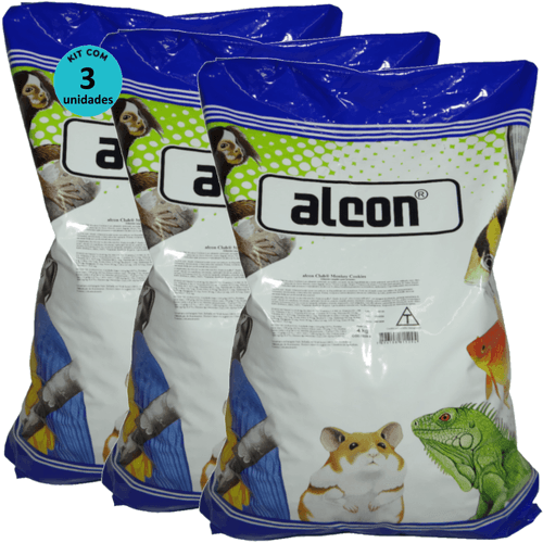 Alcon Club Monkey Cookies 4Kg Kit Com 3