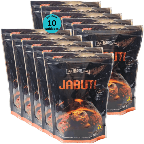 Alcon Club Jabuti Adulto 300g Super Premium Kit Com 10 unidades