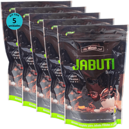 Alcon Club Jabuti Baby 100g Super Premium Kit Com 5 unidades Alcon Club Jabuti Baby 100g Super Premium Kit Com 5 unidades
