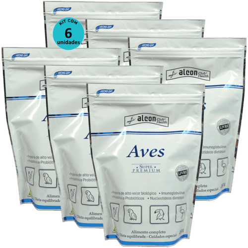 Alcon Club Health Aves 250g Super Premium Kit Com 6 unidades Alcon Club Health Aves 250g Super Premium Kit Com 6 unidades