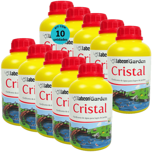 Kit Alcon Labcon Garden Cristal 1L C/ 10 unidades Kit Alcon Labcon Garden Cristal 1L C/ 10 unidades