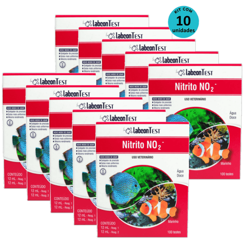Kit 10 Alcon Labcon Nitrito Kit 10 Alcon Labcon Nitrito
