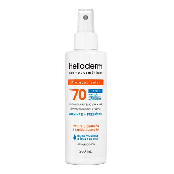 Protetor Solar Corporal Helioderm FPS 70 3 em 1 200ml Spray