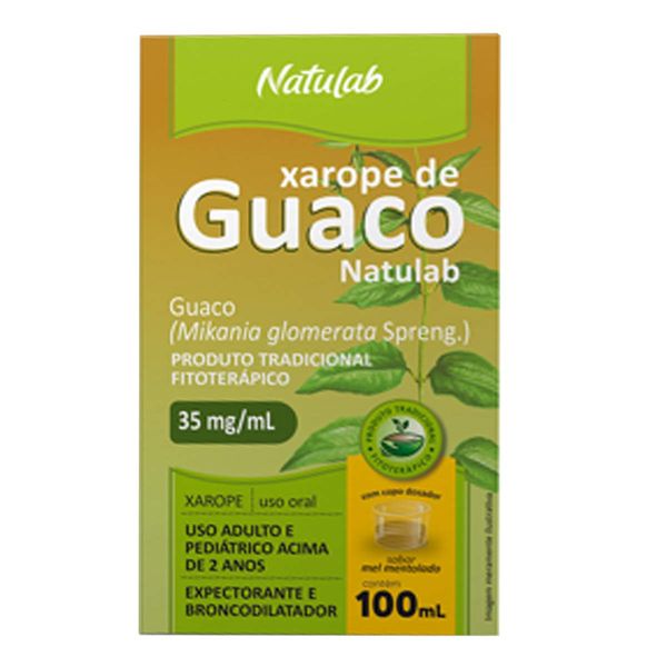 Xarope de Guaco 35mg/ml Natulab 100ml