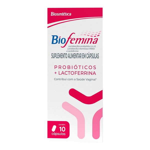 Suplemento Alimentar Bio Femina 10 Cápsulas