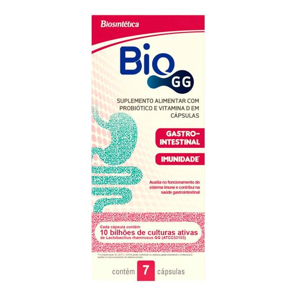 Suplemento Alimentar Bio GG 7 Cápsulas