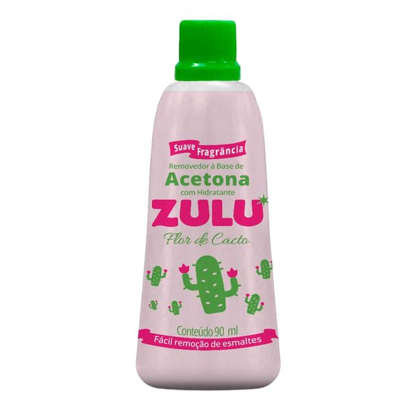 Removedor de Esmalte Zulu Flor Cacto 90ml