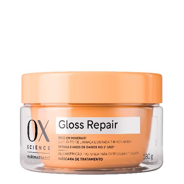 Máscara De Tratamento OX Science Gloss Repair 180g