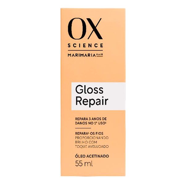 Óleo Capilar OX Science Gloss Repair 55ml
