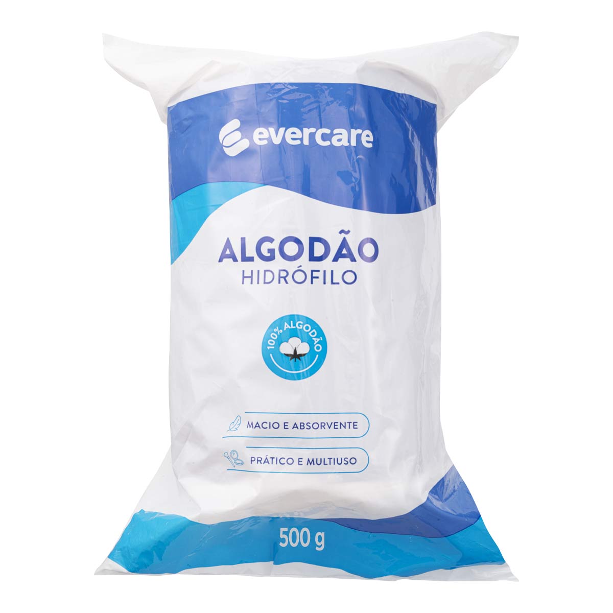 Algodão Hidrófilo Ever Care 500g
