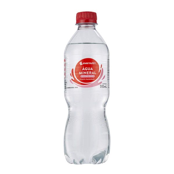 Água Mineral Ever Nutri Com Gás 510ml