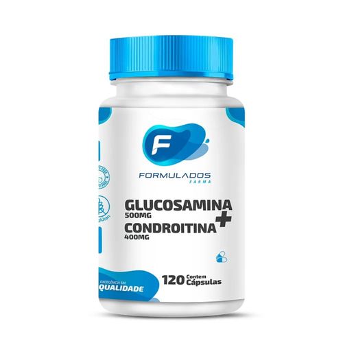 Glucosamina 500mg com Condroitina 400mg 120 Cápsulas