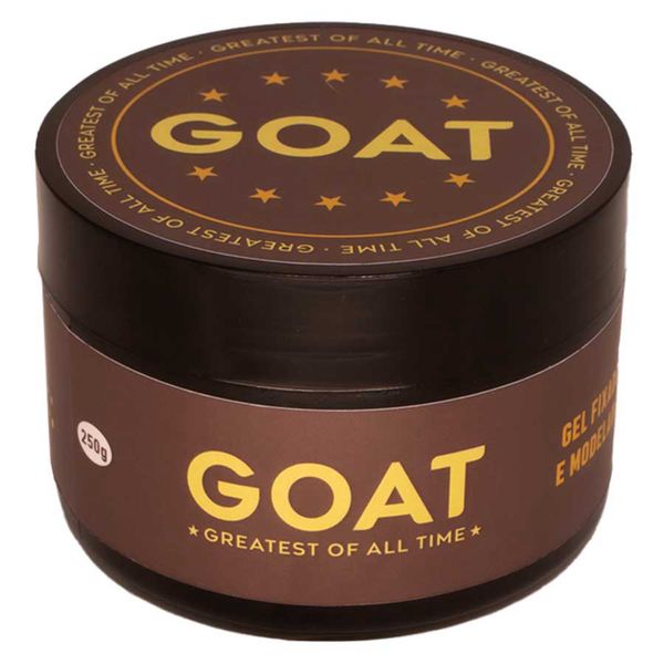 Gel Fixador e Modelador GOAT - Efeito Brilho Alta Fixação 250g Caballeros