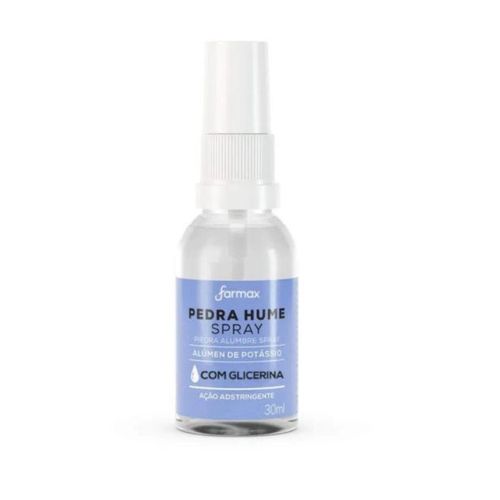 Pedra Hume Spray Farmax Com Glicerina 30ml
