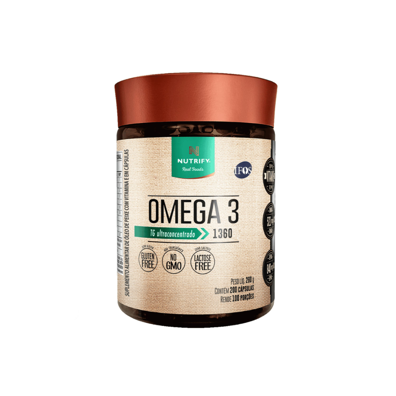 OMEGA 3 200 CAPS NUTRIFY