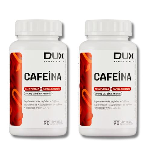 KIT 2 Cafeína Dux Nutrition 90 Cápsulas KIT 2 Cafeína Dux Nutrition 90 Cápsulas