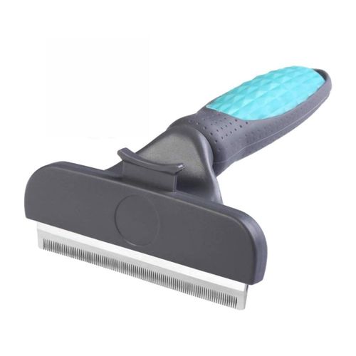 Pente Escova Removedora de Pelos Pets Cães e Gatos Cabo Ergonômico Pente Escova Removedora de Pelos Pets Cães e Gatos Cabo Ergonômico