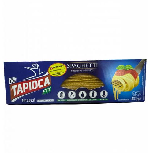 Macarrão Low Carb Integral Sem Glúten- Di Tapioca Fit 400g Macarrão Low Carb Integral Sem Glúten- Di Tapioca Fit 400g