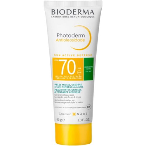 Protetor Solar Facial Antioliosidade FPS 70 Bioderma Photoderm 40g