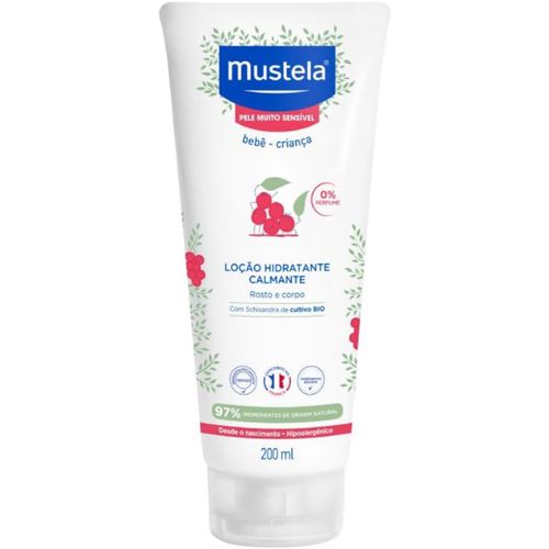 Loção Hidratante Calmante Mustela - Pele Muito Sensível - 200ml