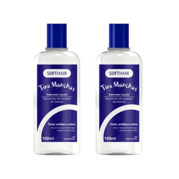 Limpar Mancha De Tinta De Cabelo Da Pele Sem Agressão Kit 2x
